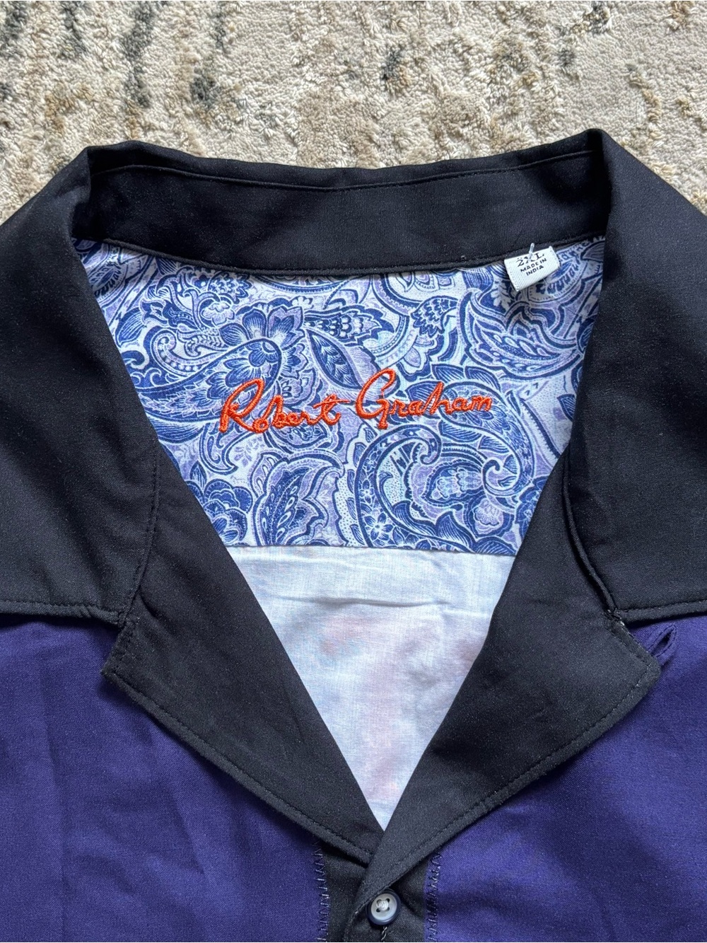 Robert Graham Sunset Rally Buttoned Shirt NEW Men’s XXL Viscose - Picture 6 of 12
